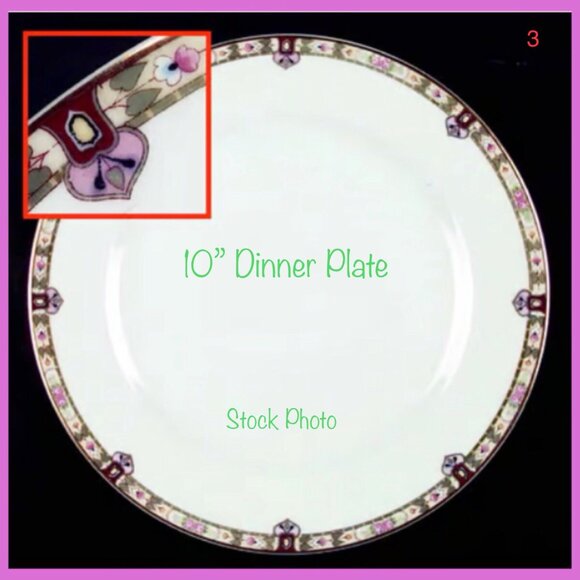 103 yr Dinnerware, 6 pcs - Picture 3 of 12